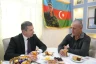 Dövlət Əmək Müfəttişliyi Xidmətinin rəisi Elnar Hüseynov Babək rayonundan olan bir sıra şəhid ailələrini ziyarət edib