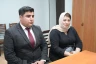 Dövlət Məşğulluq Agentliyinin İdarə Heyətinin sədri Rasim Piriyev vətəndaşları qəbul edib