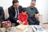 Dövlət Sosial Müdafiə Fondunun İdarə Heyətinin sədri Elməddin Qəribov Culfa rayonunda yaşayan bir sıra şəhid ailələrini ziyarət edib