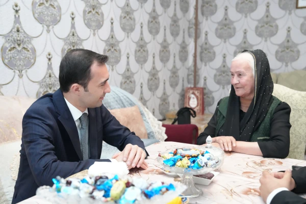 Fərid Bağırzadə Şahbuz rayonundan olan bir sıra şəhid ailəsini ziyarət edib