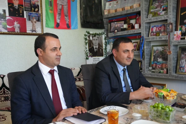 Rasim Piriyev Culfa rayonundan olan bir sıra şəhid ailələrini ziyarət edib