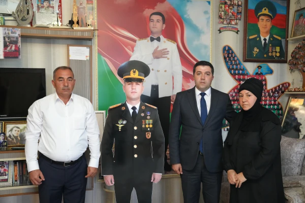 Atabəy Məmmədli Babək rayonundan olan bir sıra şəhid ailələrini ziyarət edib